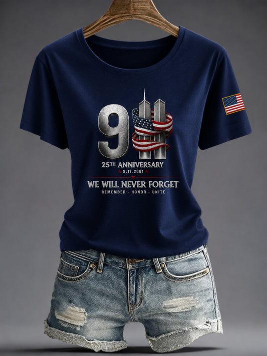 Women's America Printed T-shirt