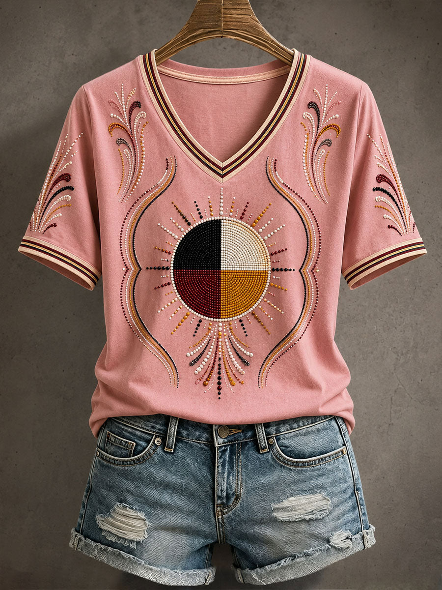 Women's Indigenous Art T-Shirt