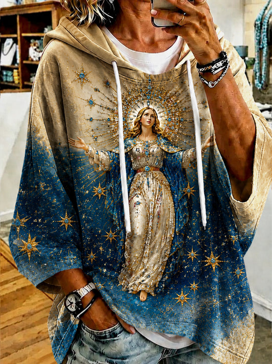 Women's Assumption of Mary Print Sweatshirt