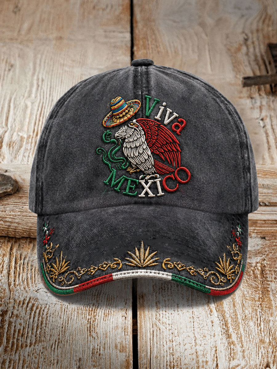 Unisex Mexico Independence Day Art Printed Hat