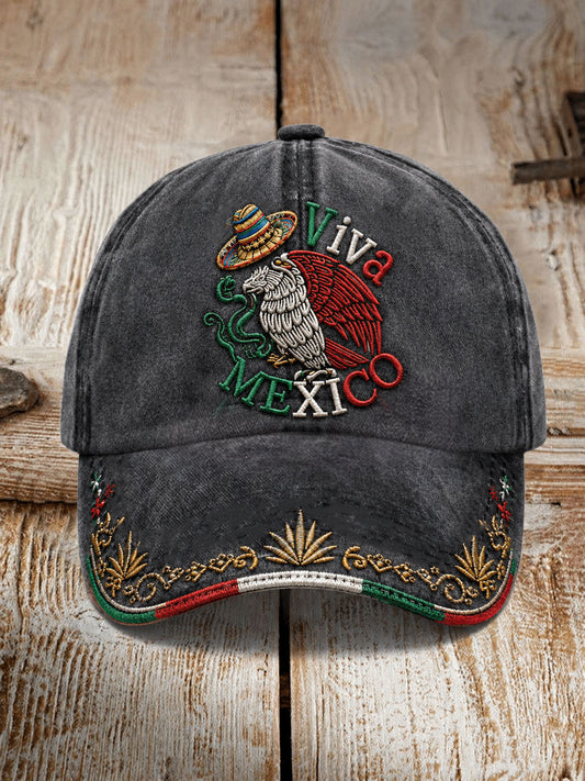 Unisex Mexico Independence Day Art Printed Hat