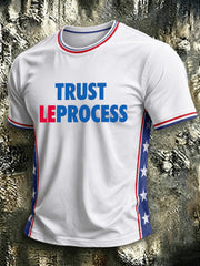 Men's Trust LEPROCESS Printed T-shirt