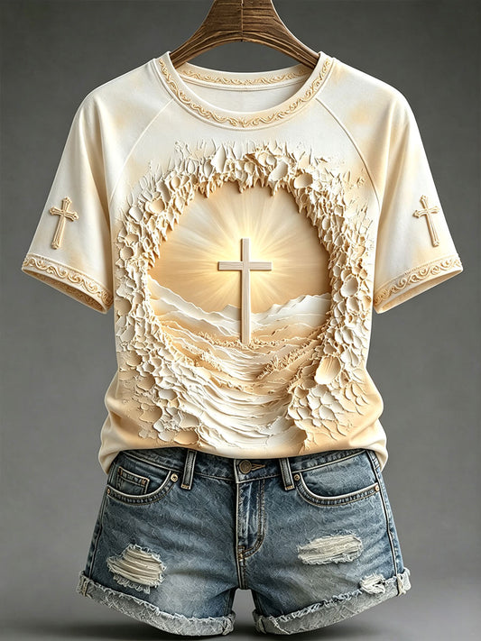 Women's Christian Cross T-shirts