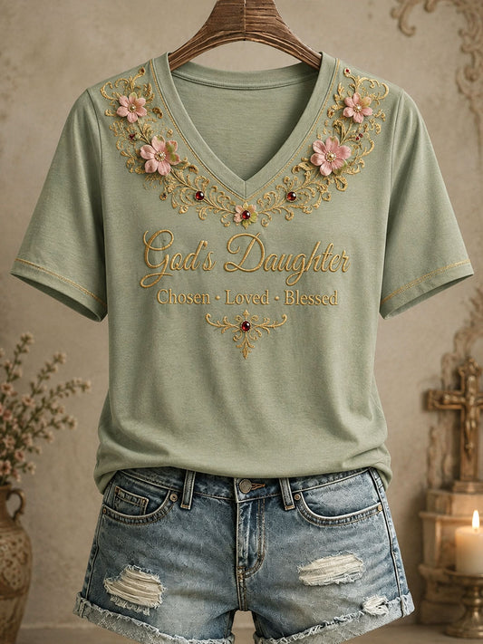 Women's God's Daughter T-shirt