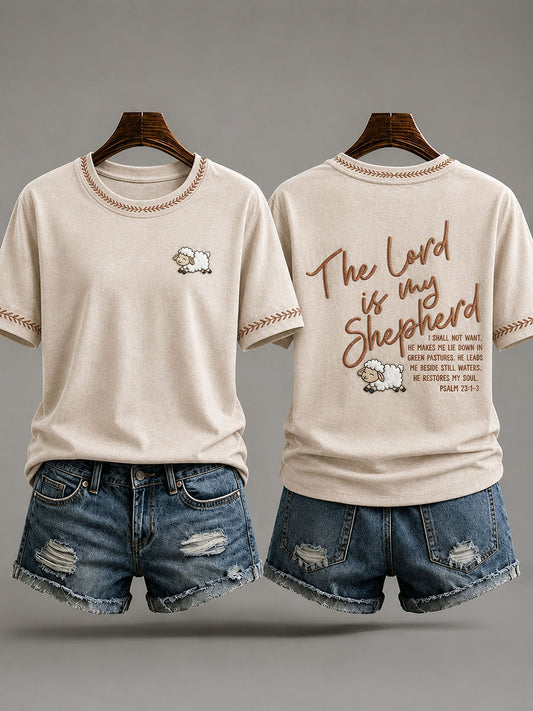 Women’s 'The Lord Is My Shepherd' Casual T-Shirt
