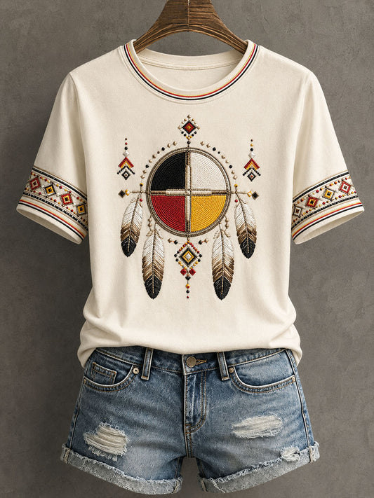 Women's Indigenous Art T-Shirt