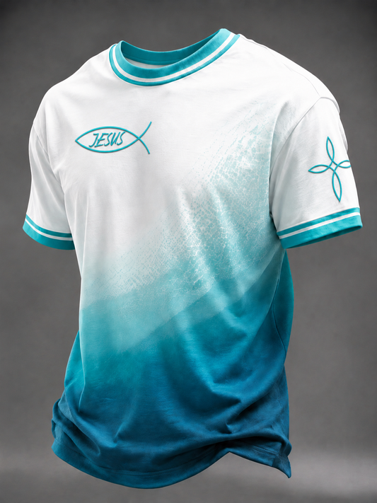 Men's Jesus Short Sleeves T-shirt