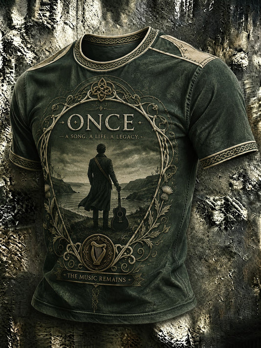 Men's Glen Hansard Printed T-shirt