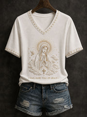 Women's Hail Mary Full Of Grace T-shirt