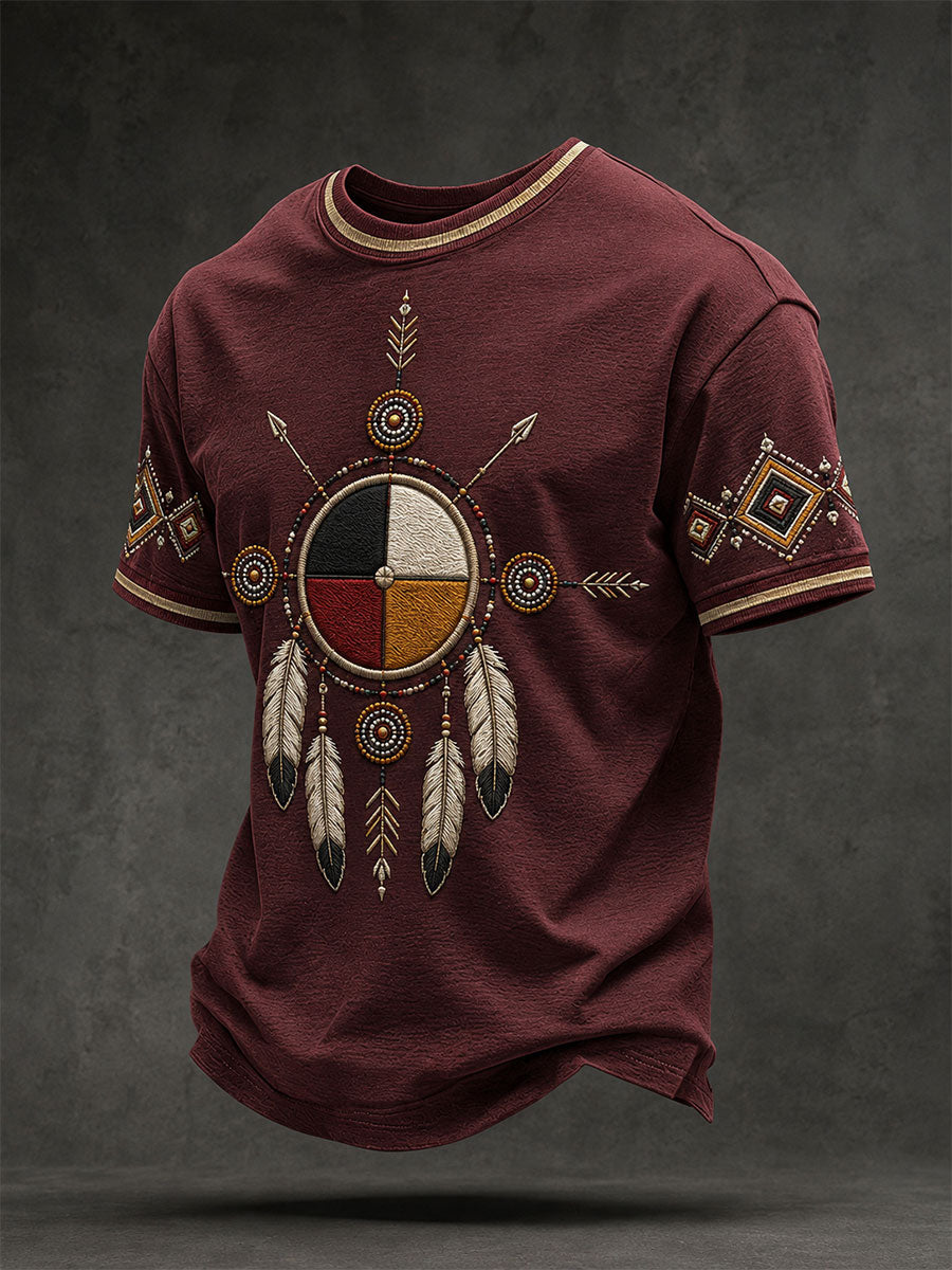 Men's Indigenous Art T-Shirt