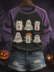 Women's Halloween Mahjong T-Shirts