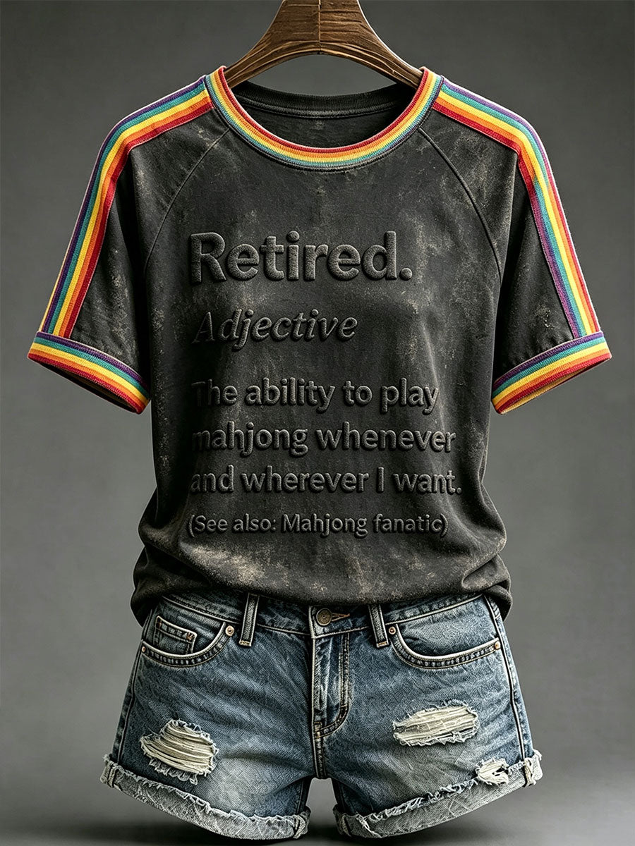 Women's Retired Mahjong T-Shirts