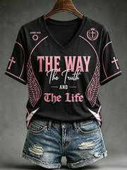 Women's The Way TheTruth And The Life Short-sleeved T-shirt