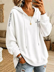 Women’s 'Faith Over Fear' Printed Casual Hoodie