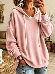Women’s 'Faith Over Fear' Printed Casual Hoodie