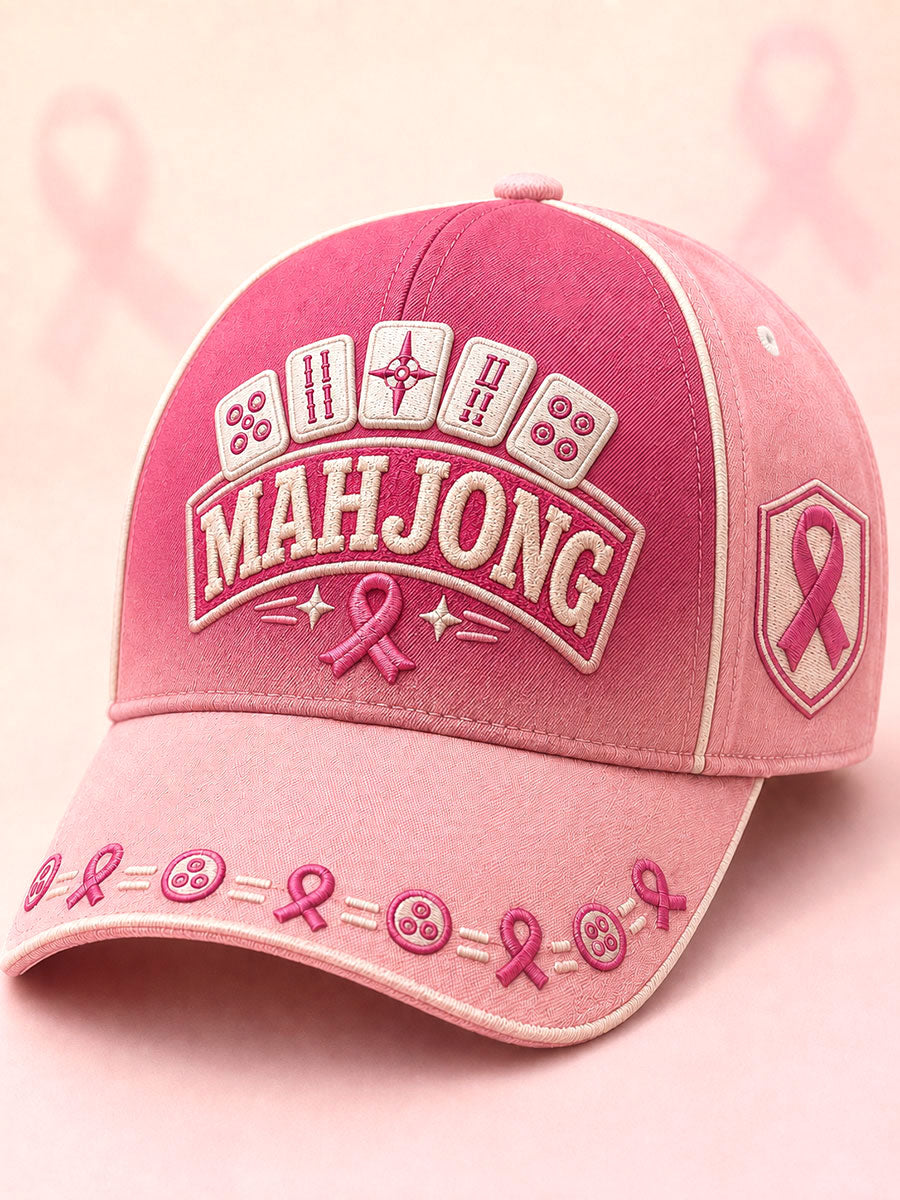 Women's Breast Cancer Awareness Mahjong Hats