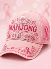Women's Breast Cancer Awareness Mahjong Hats