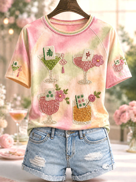 Women's Cocktail Mahjong T-Shirts