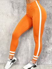 Women's Game Day Football Printed Casual Leggings