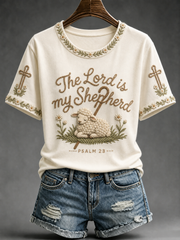 Women's The Lord Is My Shepherd Short-sleeved T-shirt