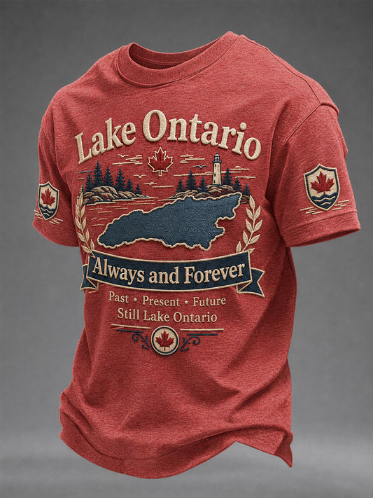Men's Lake Ontario Always And Forever T-Shirt