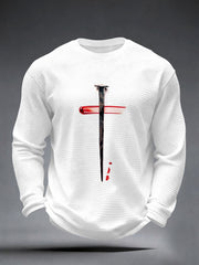 Men's Faith Cross Waffle Top