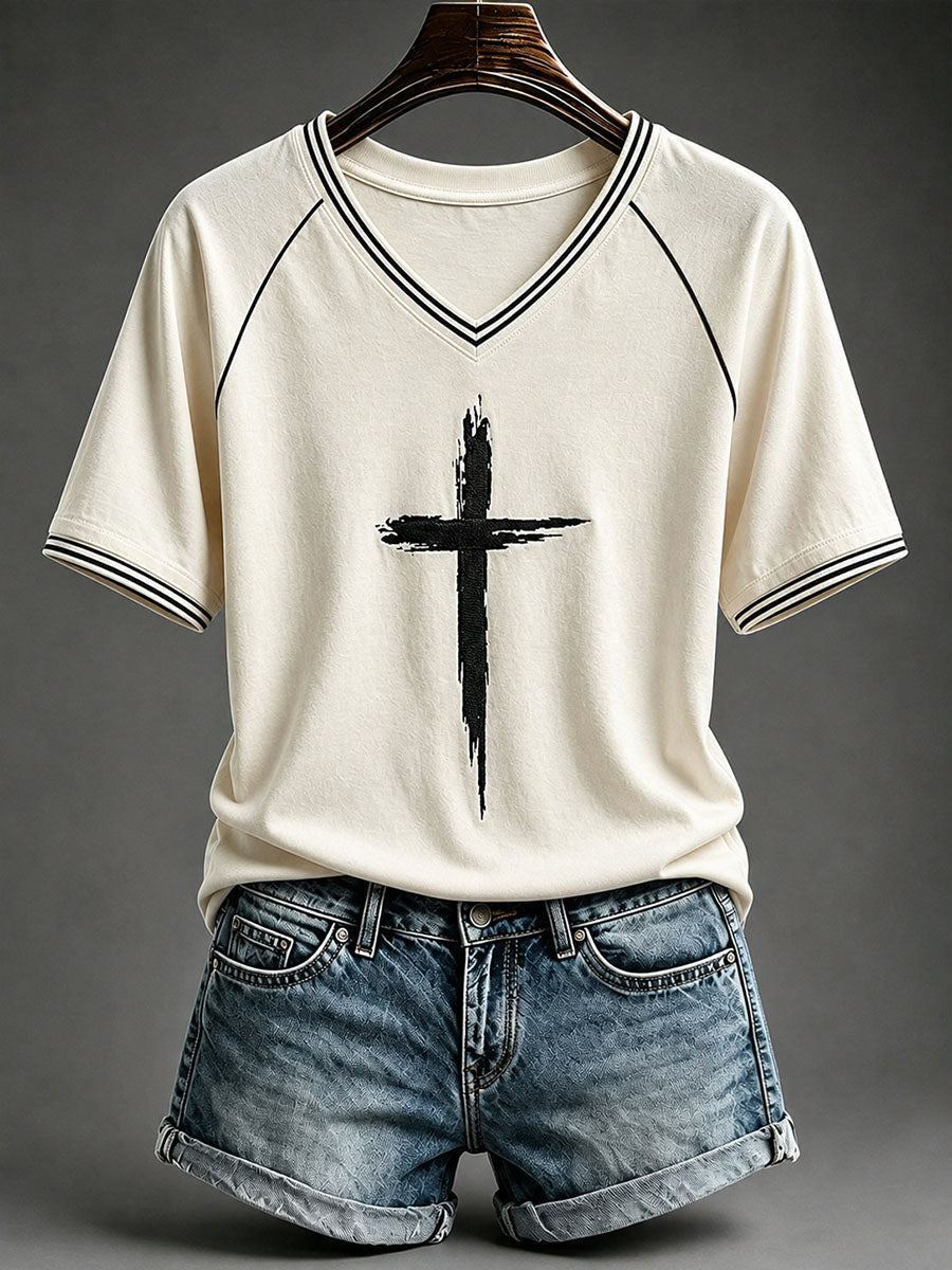 Women's Faith Cross T-shirt