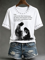 Women's God Remove The Fear That Keeps Me Small Short-sleeved T-shirt