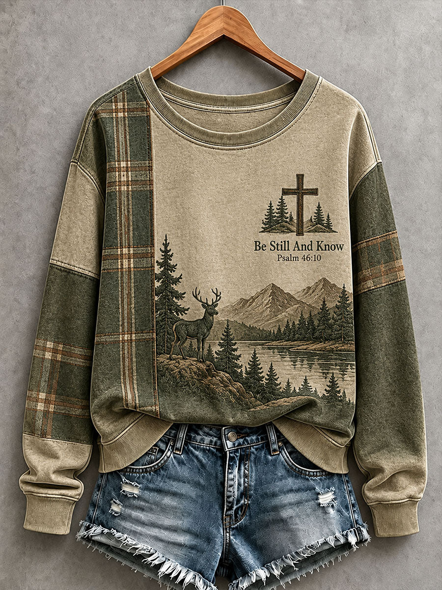 Women's Be Still And Know Sweatshirt