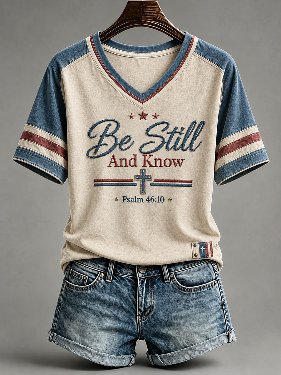 Women's Be Still And Know T-Shirt