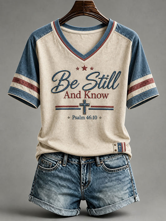 Women's Be Still And Know T-Shirt