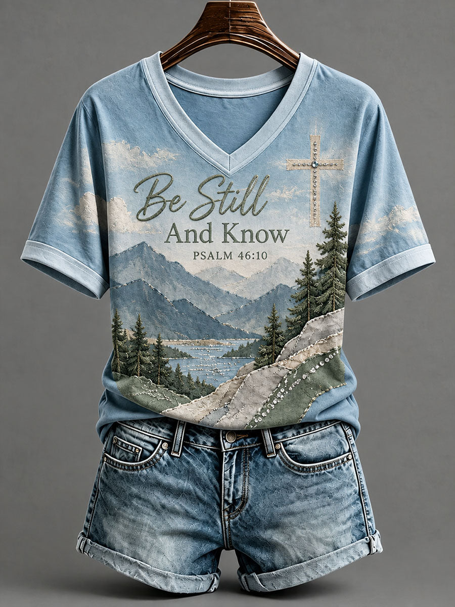 Women's Be Still And Know T-Shirt