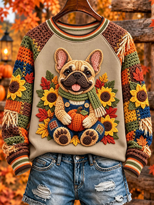 Women's French Bulldog Autumn Sweatshirts