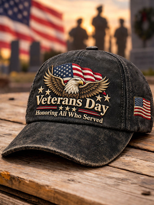 Unisex Veterans Day Themet Hat