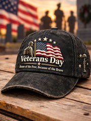 Unisex Veterans Day Themet Hat
