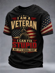 Men's Veterans Day Theme Short Sleeves T-Shirt