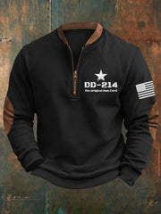 Men's DD-214  Print Sweatshirt