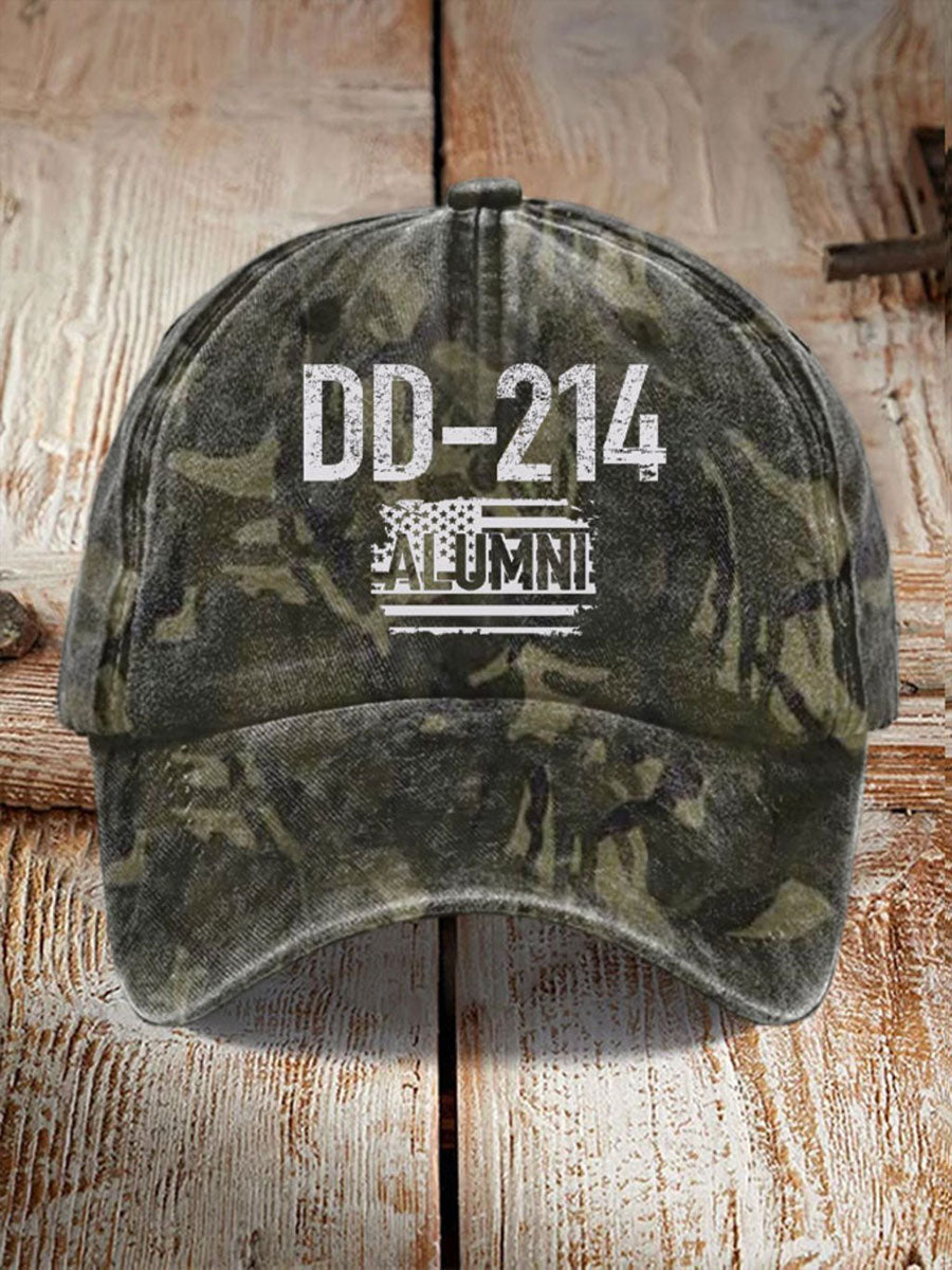 Unisex DD-214 Alumni Print Hat