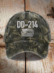 Unisex DD-214 Alumni Print Hat