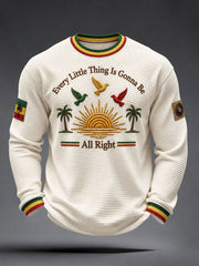 Men's Every Little Thing Is Gonna Be All Right Waffle Top