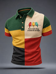 Men's Every Little Thing Is Gonna Be All Right Polo Shirt