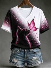 Women's Breast Cancer Short-sleeved T-shirt