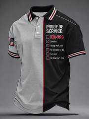 Men's U.S. Veteran Printed polo shirt