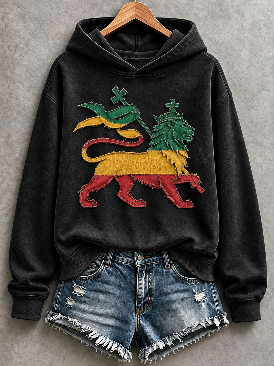 Women's Reggae Inspired Lion Hoodie