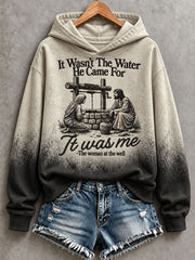 Women's The Woman At The Well Regular Sweatshirt