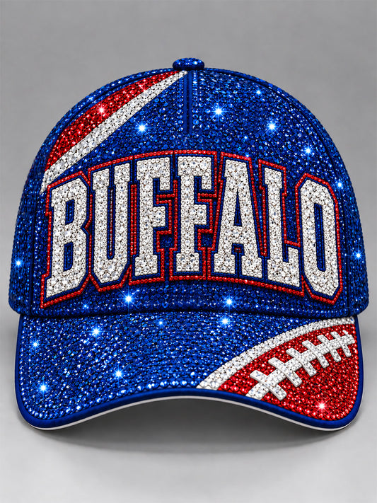 Unisex Football Lover Buffalo Print Hat
