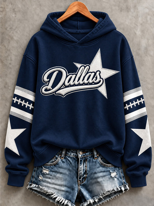 Women's Football Gameday Gift For Football Fans Casual Sweatshirt