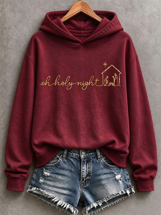 Women's Oh Holy Night Hoodie