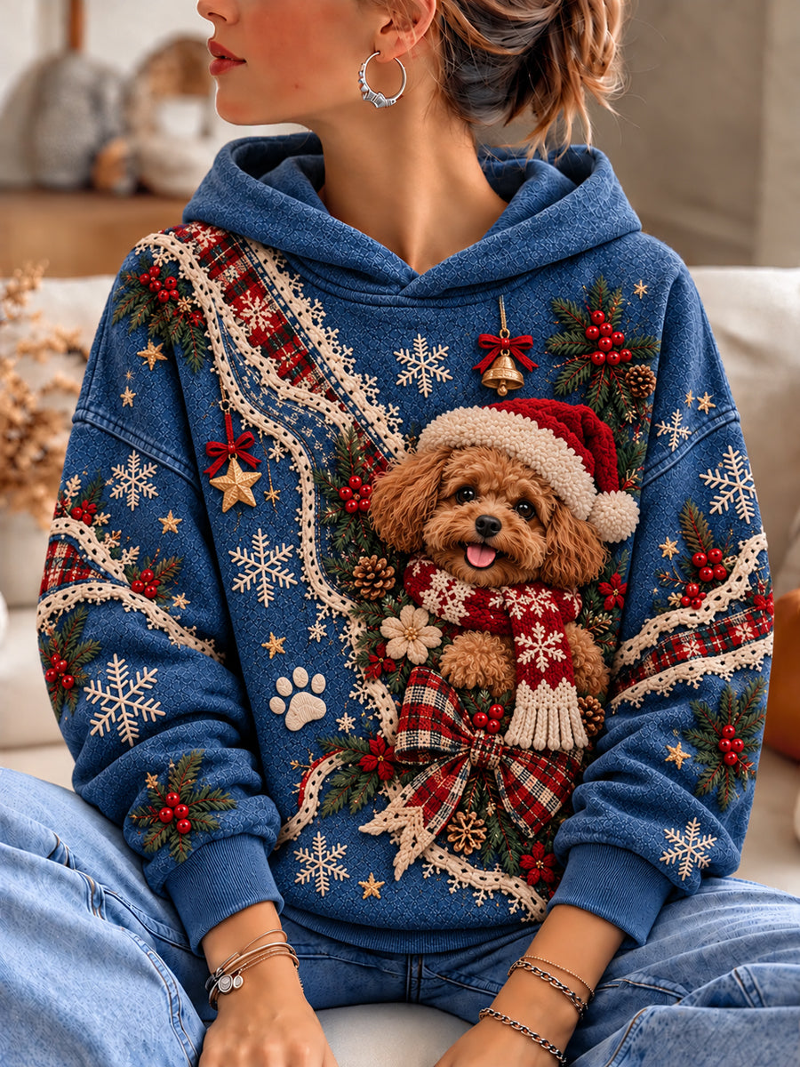 Women's Christmas Print Sweatshirt