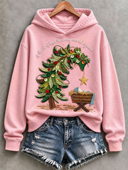 Women's A Thrill Of Hope The Weary World Rejoices Hoodie